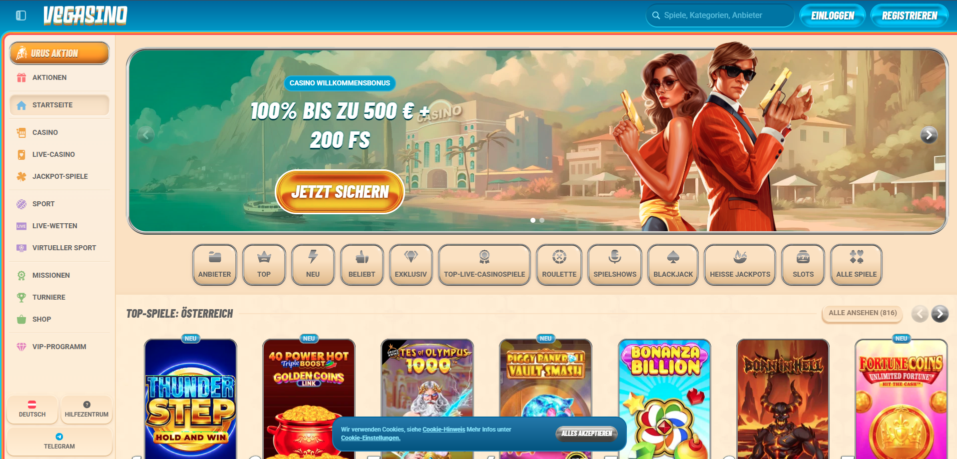Vegasino Casino